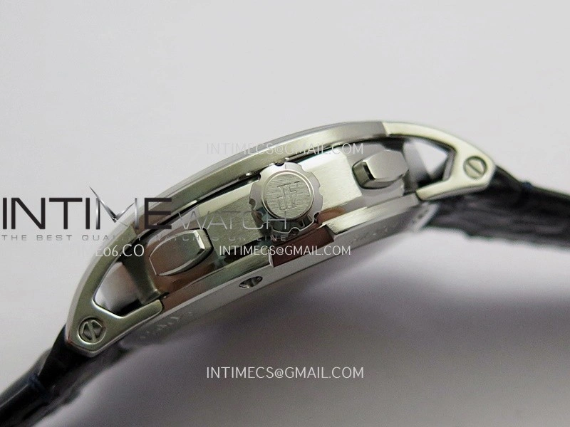 Code 11.59 Chrono 26393 SS APSF 1:1 Best Edition Blue Dial On Black Leather Strap Super Clone SA4401